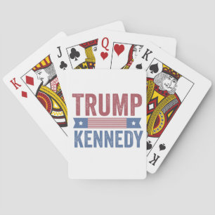 Trump Vance Kennedy take America back again Playing Cards