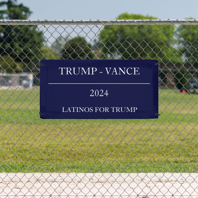 Trump Vance Make America Great Once Again  Banner (Insitu)