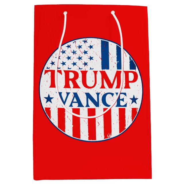 Trump Vance Medium Gift Bag (Front)
