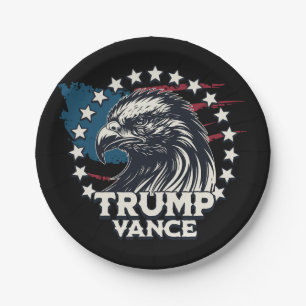 Trump Vance Paper Plate
