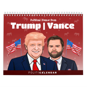 TRUMP VANCE Political Humour Calendar