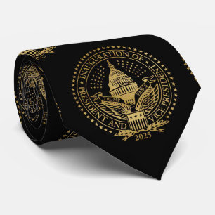 Trump Vance President Inaugural Logo Inauguration Tie