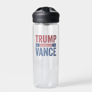 Trump Vance Republican American Election Vote Gift Water Bottle