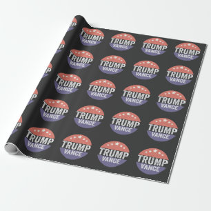 Trump Vance Republican American Election Vote Gift Wrapping Paper