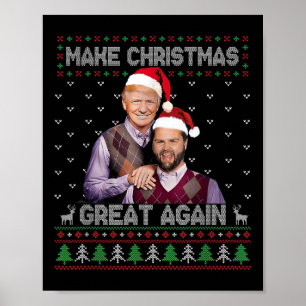 Trump Vance Shirt Brothers Make Christmas Great Ag Poster
