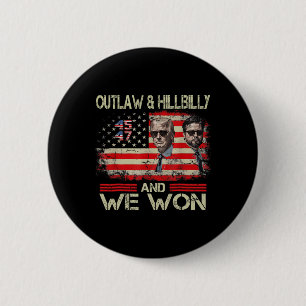 Trump Vance We Won Win Inauguration Day 2025 47th  6 Cm Round Badge