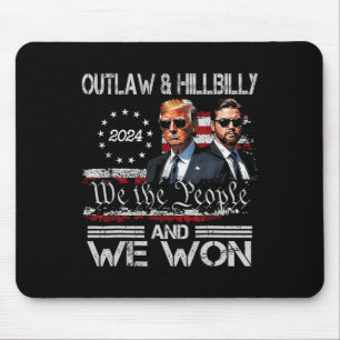 Trump Vance We Won Win Inauguration Day 2025 47th  Mouse Mat