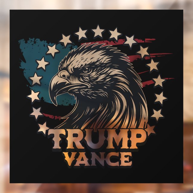 Trump Vance Window Cling (Sheet 2)