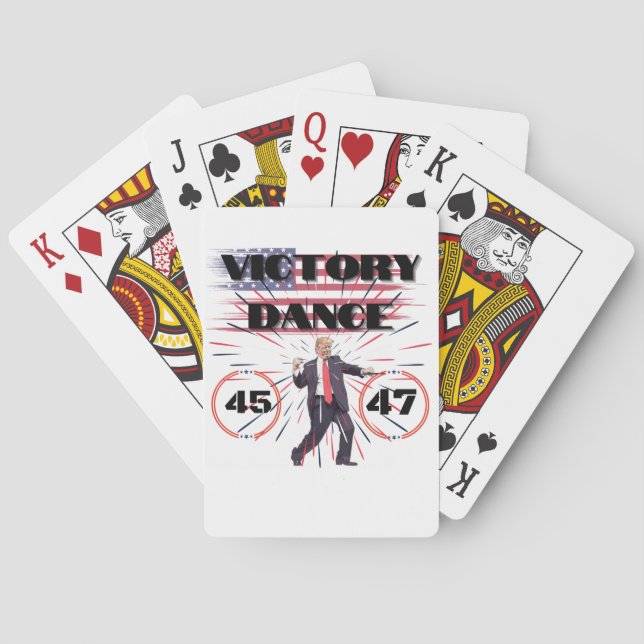 Trump Victory Dance Playing Cards (Back)