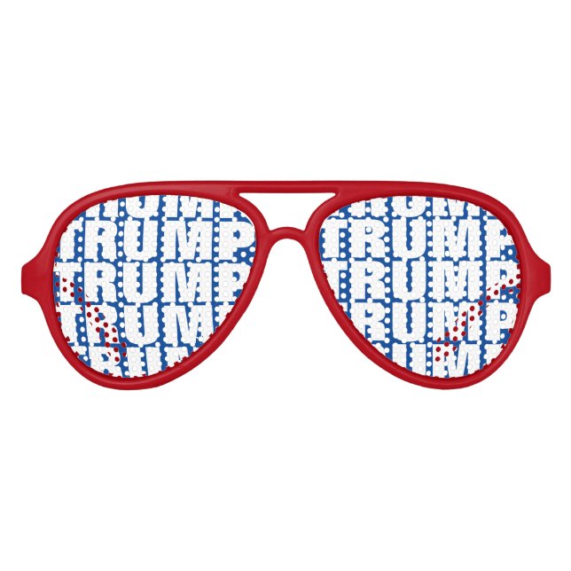 TRUMP voter party shades sunglasses (Front)