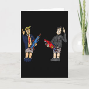 Trump Vs. Kim Jong-un 2020 Whose Rocket Is Bigger Card