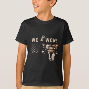 Trump We Won Wins Inauguration 47 Us President 202 T-Shirt