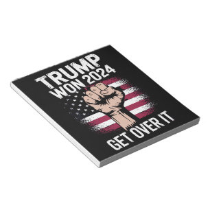 Trump We Won Wins Inauguration 47 US President  Notepad