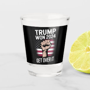 Trump We Won Wins Inauguration 47 US President  Shot Glass