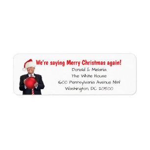 Trump: We're saying Merry Christmas again