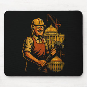 Trump White House Llroom Mouse Mat
