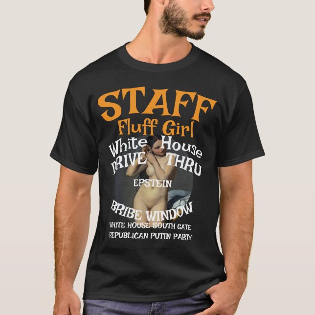 Trump White House Petting Zoo Stephen Miller Vance T-Shirt (Front)