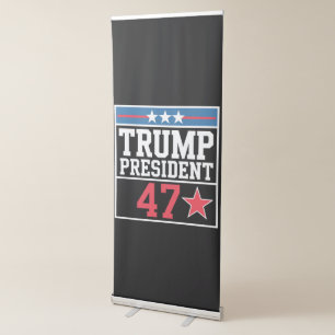 Trump Wins 2024 Election Trump Won 2024 Retractable Banner