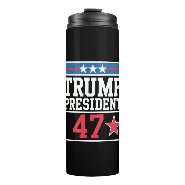 Trump Wins 2024 Election Trump Won 2024 Thermal Tumbler (Front)