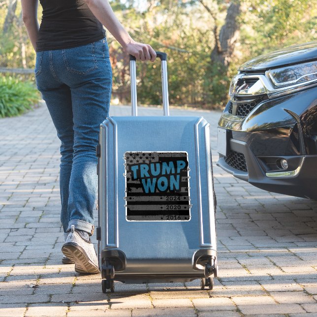 Trump Won 2024 (Suitcase Insitu)