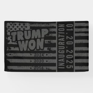 Trump Won 2024 Banner