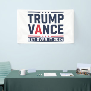 Trump Won 2024 Election President Trump Vance Banner