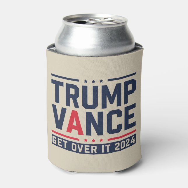 Trump Won 2024 Election President Trump Vance Can Cooler (Can Front)