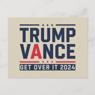 Trump Won 2024 Election President Trump Vance Postcard