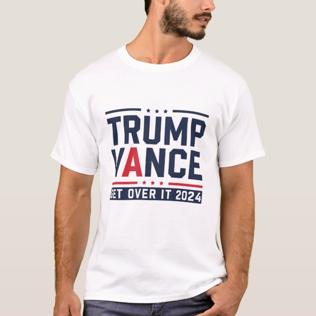 Trump Won 2024 Election President Trump Vance T-Shirt (Front)
