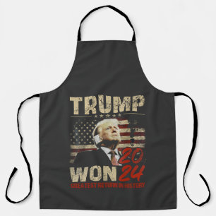 Trump Won 2024 Greatest Return in the History  Apron
