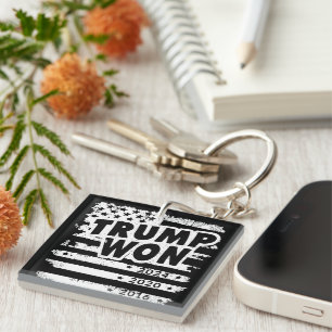 Trump Won 2024 Key Ring