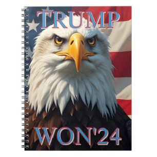 TRUMP WON 2024 NOTEBOOK