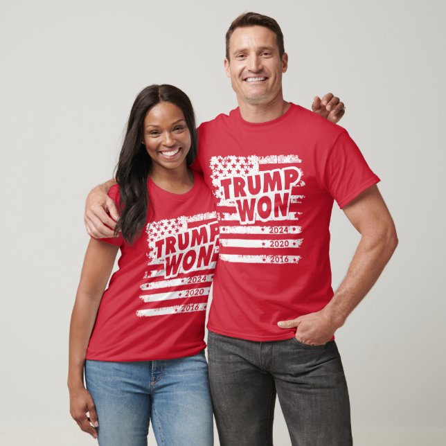 Trump Won 2024 T-Shirt (Unisex)