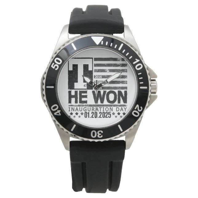 Trump Won 2024 Watch (Front)