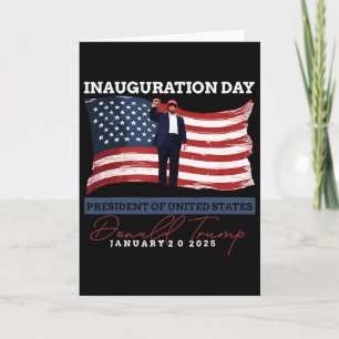 Trump Won 2025 Election Inauguration Men Women Kid Card