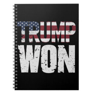 Trump Won 47th US President Won Election 2024 Notebook