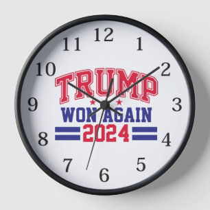 Trump Won Again 2024 Clock