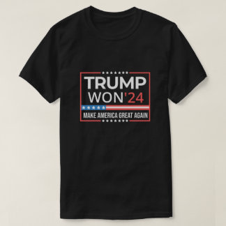 Trump Won Again 2024 T-Shirt