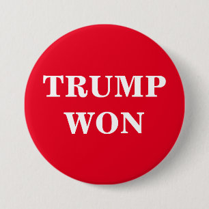 Trump Won Button