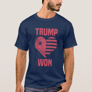 Trump Won Conservative Republican Election T-Shirt