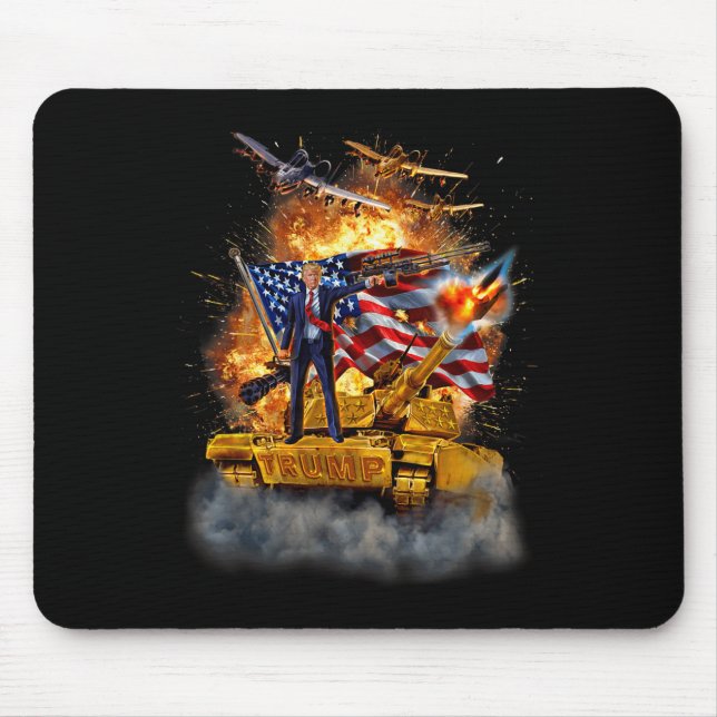 Trump Won Get Over It 2025  Mouse Mat (Front)