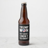 Trump Won They Know It 2024 47th President Winning