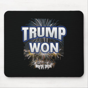 Trump Won Trump Victory 2025 Election Celebration  Mouse Mat