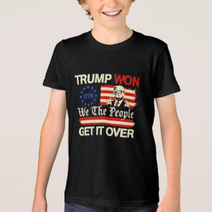 Trump Won We the People Get it Over Inaguration  Tri-Blend Shirt