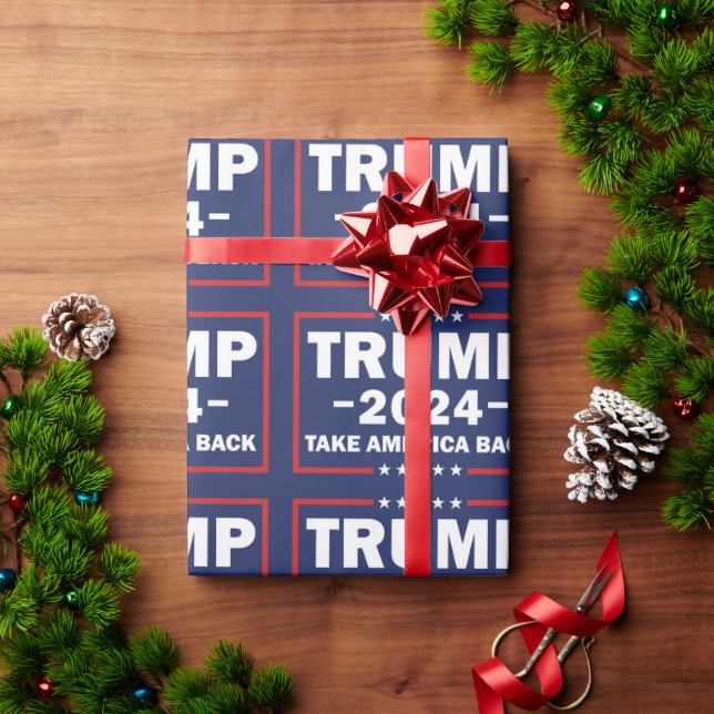 Trump Wrapping Paper (Holiday Gift)