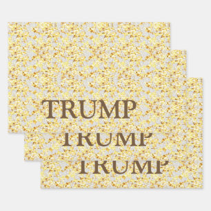 TRUMP WRAPPING PAPER SHEET
