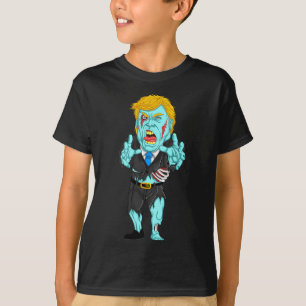 Trump Zombie Cute President Halloween Funny Gift T-Shirt