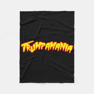 Trumpamania Official  Fleece Blanket