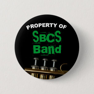 Trumpet Button for Band