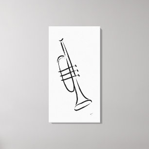 Trumpet Canvas Print